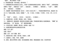 高中文学常识，高中文学常识必考100题