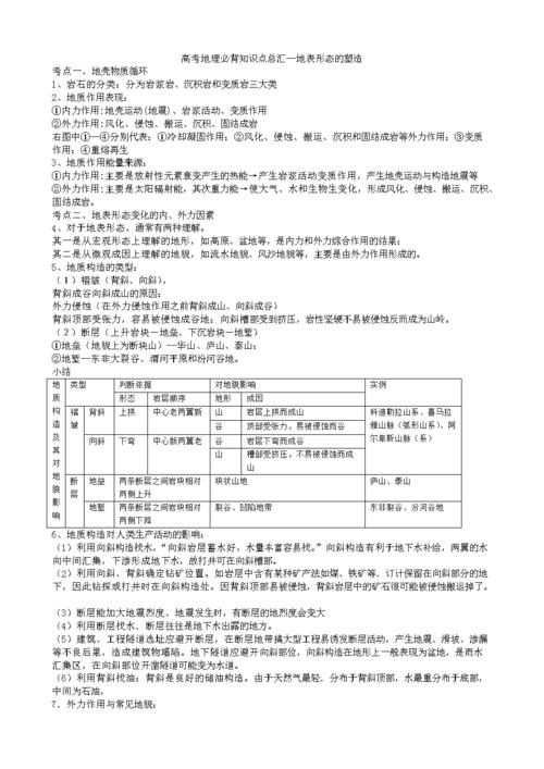 高考地理常识，高考常用地理常识  第4张