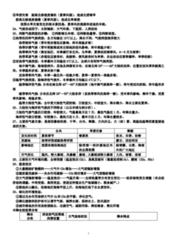 高考地理常识，高考常用地理常识  第8张