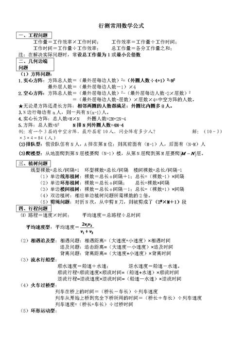 行测公文常识，公考公文知识点  第3张