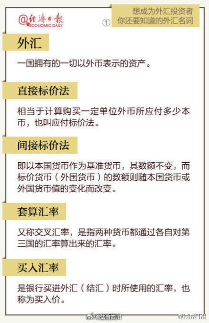 外汇投资基本常识，外汇投资的基本知识  第4张