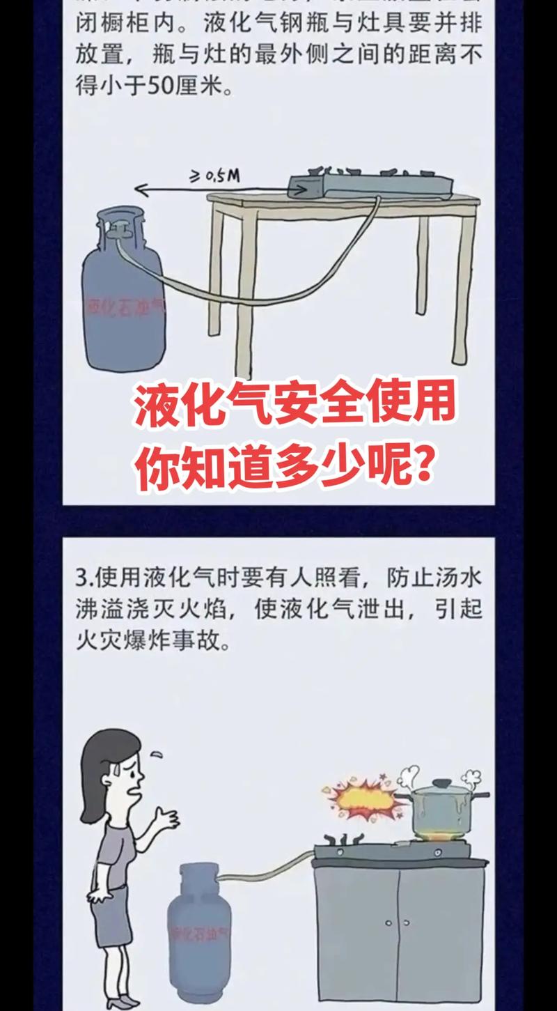 液化气使用安全常识（液化气使用安全常识注意事项）  第3张