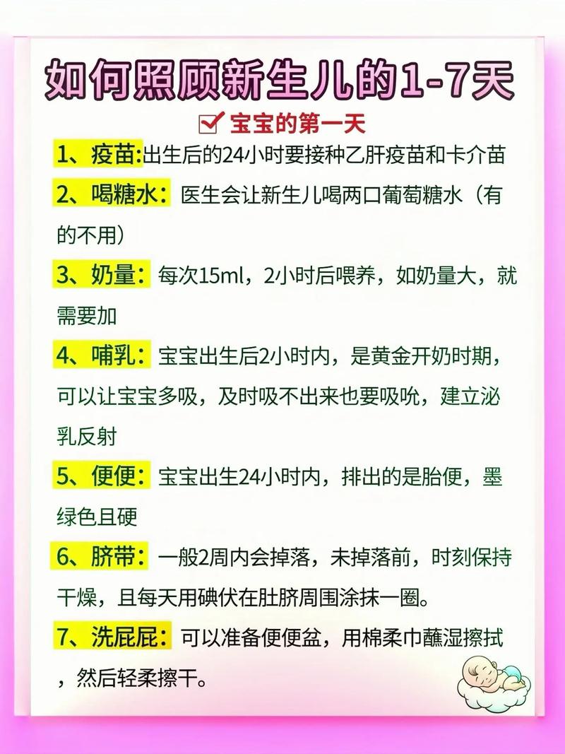 刚出生婴儿照顾常识，刚出生宝宝照顾大全  第5张