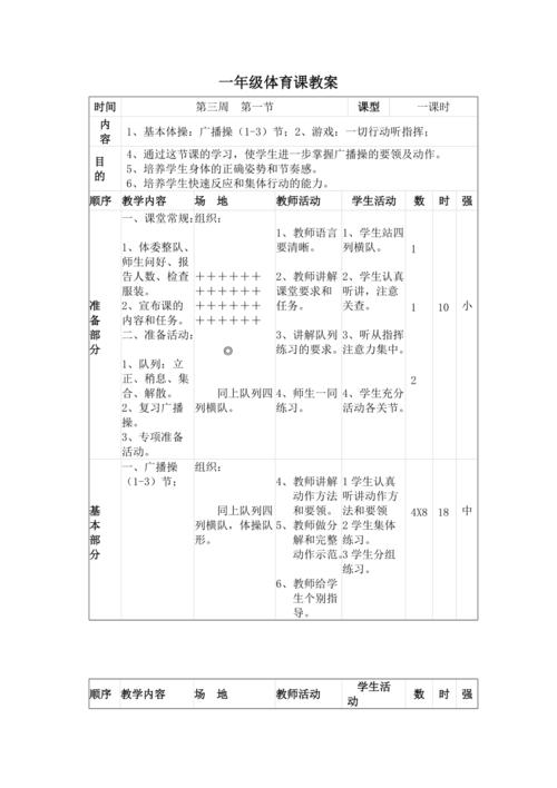 体育常识教案，体育健康常识教案  第3张