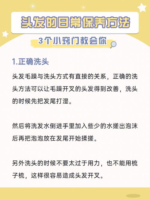 头发保养小常识（头发应该怎么保养都需要什么东西）  第2张