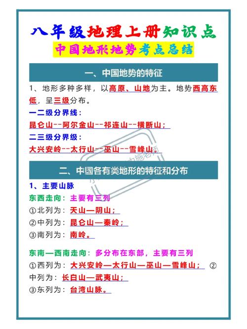 小学地理常识500条 - 小学地理知识点  第5张