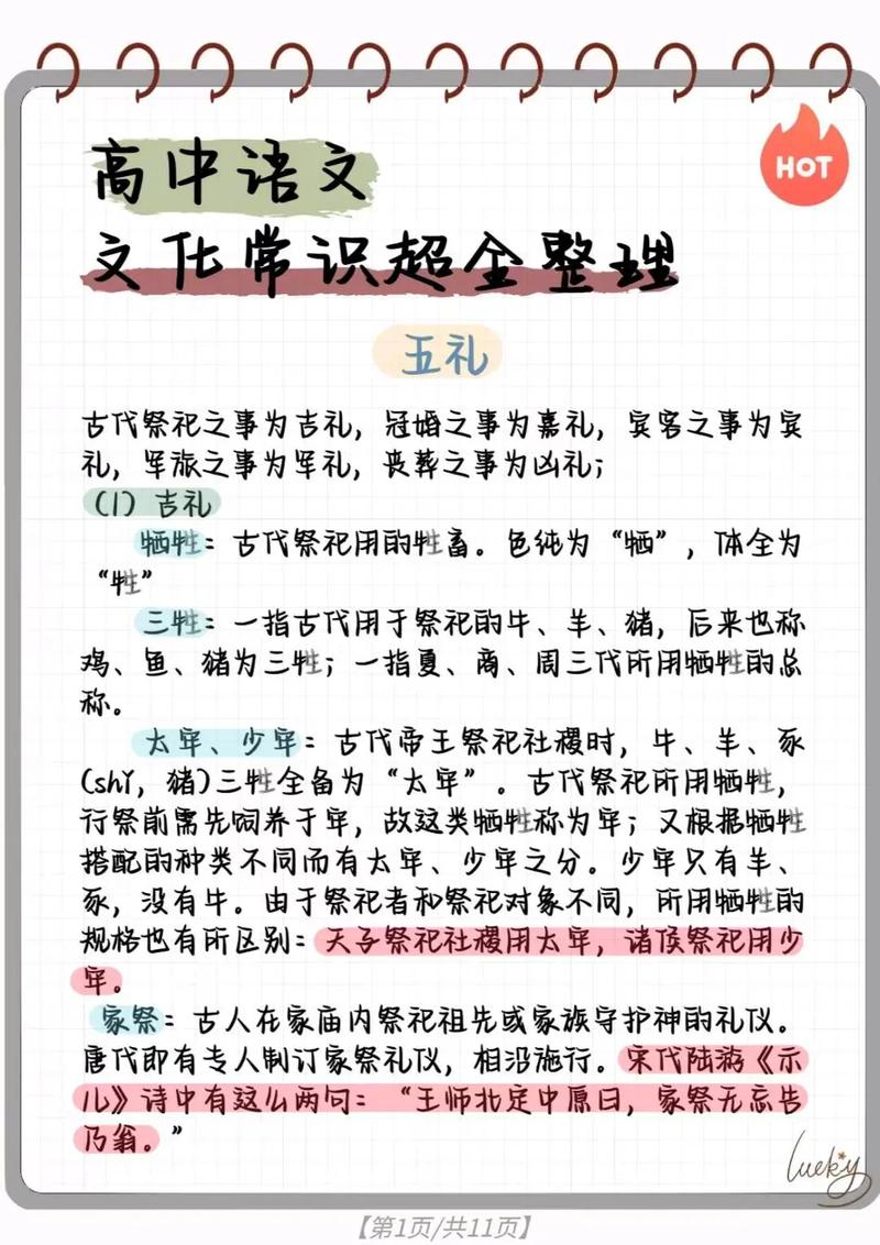 文化常识高中语文常考 - 文化常识高中语文常考知识点  第2张