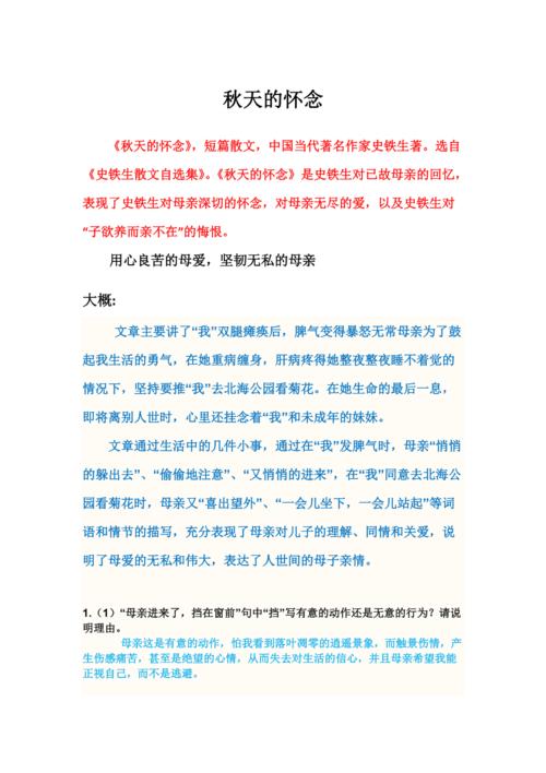 史铁生文学常识，史铁生文学常识填空  第4张